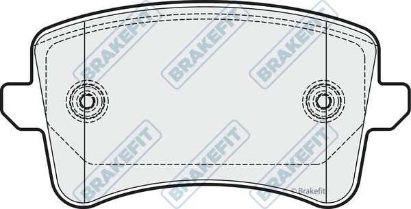 APEC BRAKING Bremžu uzliku kompl., Disku bremzes PD3310